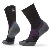 Damensocken Smartwool W Run Cold Weather Targeted Cushion Crew schwarz/grau black