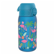 Kindertrinkflasche Ion8 Leak Proof Blue Flamingos 400ml