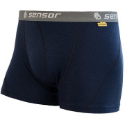 Herrenshorts Sensor Merino DF blau DeepBlue