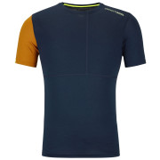 Herren-Funktionsshirt Ortovox 185 Rock'N'Wool Short Sleeve M blau deep ocean