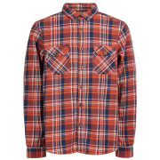 Herrenhemd Fundango Roddy Lined Shirt rot blood