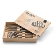 Besteckset Höfats Steaktools silber silver