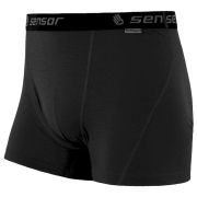 Herrenshorts Sensor Merino Active schwarz Black