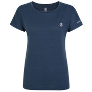 Damen-T-Shirt Dare 2b Persisting Tee dunkelblau MoonLtDnmMrl