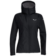 Damenjacke Salewa Puez PTX 2L W JKT schwarz Blackout
