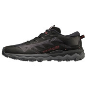 Damen Laufschuhe Mizuno Wave Daichi 7 GTX schwarz Black/IronGate/GarnetRose