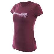 Damen-Funktionsshirt Sensor MERINO AIR PT HILLS rot port red