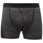 Herren funktionelle Boxershorts Sensor Merino Impress grau/schwarz Šedá/Maori