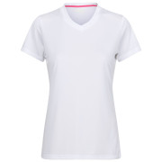 Damen-T-Shirt Regatta Wmn Fingal V-Neck weiß White