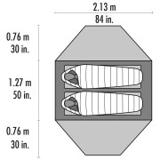 Wanderzelt MSR Elixir 2