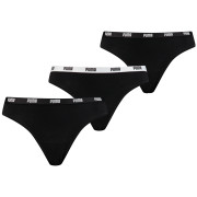 Damenhöschen Puma String 3P Pack schwarz Black