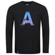 Herren-T-Shirt Loap Aldoss schwarz Tap Shoe/Blue