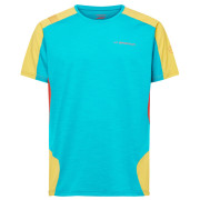 Herren-T-Shirt La Sportiva Compass T-Shirt M hellblau Tropic Blue/Bamboo