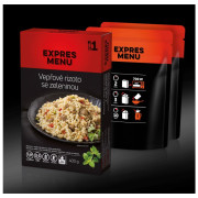 Fertigessen Expres menu KM Schweinefleischrisotto mit Gemüse