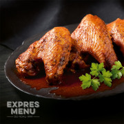 Fertigessen Expres menu Hähnchenflügel mit Honig und Chili 30