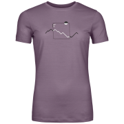 Damen-T-Shirt Ortovox 150 Cool Peak Focus Ts Women's lila Wild Berry