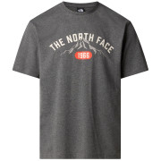 Herren-T-Shirt The North Face M S/S Tee Varsity Graphic grau TNF MEDIUM GREY HEATHER