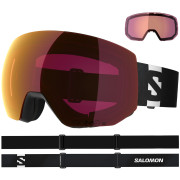 Skibrille Salomon Radium Pro Sigma (And Extra Lens) schwarz/grau Black