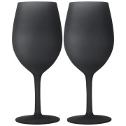 Weingläser Brunner Wineglass Blacksatin - 2ks schwarz