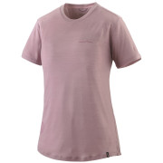 Damen-T-Shirt Patagonia Women's Capilene Cool Merino Blend Graphic Shirt rosa Multi-Pitch: Quiet Violet