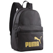 Rucksack Puma Phase Backpack (2023) schwarz/gold Black golden logo