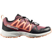 Kinderschuhe Salomon Outscape J Nocturne-White-Almond Cream weinfarbe Nocturne / White / Almond Cream
