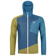 Herrenjacke Ortovox Windbreaker Jacket M blau Petrol Blue