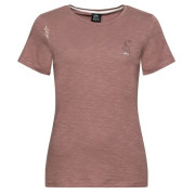 Damen-T-Shirt Chillaz Valencia Tea Up weinfarbe Wine