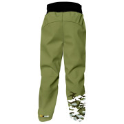 Kinder Softshellhose WAMU Khaki