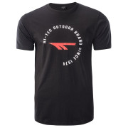 Herren-T-Shirt Hi-Tec Olen schwarz black