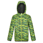 Kinderjacke Regatta Printed Lever (2023) grün BrightKiwCam
