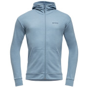 Herren Funktions-Sweatshirt Devold Everyday Zip Hoodie Man hellblau SKYBLUE