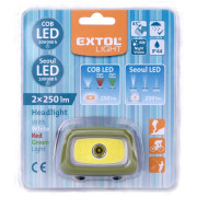 Stirnlampe Extol 250lm Seoul LED