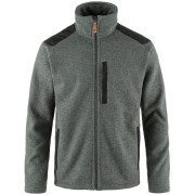 Herren-Sweatshirt Fjällräven Buck Fleece hellgrau Grey-Melange