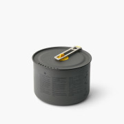 Kochtopf Sea to Summit Frontier UL Pot 3L grau Aluminium Hard Anodised Grey