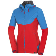 Damenjacke Northfinder Qesta blau/rot Bluered