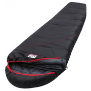 Schlafsack Loap Cayne schwarz/rot