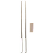 Besteck Sea to Summit Detour Stainless Steel Chopsticks silber Stainless Steel Grey
