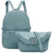 Urban-Rucksack Pacsafe Citysafe CX convertible backpack hellgrün Fresh Mint