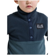 Kinder-Sweatshirt Didriksons Monte Kids Half Bu 6 Mountain Blue
