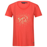 Damen-T-Shirt Regatta Filandra VII rot Peach Bloom