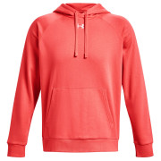 Herren-Sweatshirt Under Armour Rival Fleece Hoodie rot Venom Red / / White