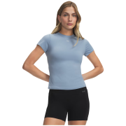 Damen-T-Shirt Under Armour Motion Fitted SS blau