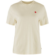 Damen-T-Shirt Fjällräven Hemp Blend T-shirt W beige/weiß Chalk White