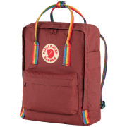 Rucksack Fjällräven Kånken Rainbow rot Ox Red-Rainbow Pattern