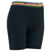Damen Funktionsshorts Devold Lauparen Merino 190 Boxer Wmn schwarz/grau INK