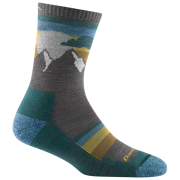 Damensocken Darn Tough Sunset Ledge Micro Crew Lightweight With Cushion