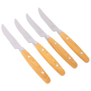 Messer-Set Bo-Camp Braintree 4 pcs braun/silber Brown