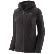 Damen Funktions-Sweatshirt Patagonia R1 Air Full Zip Hoody schwarz Black