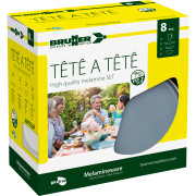 Geschirrset Brunner Dolomit Set tete-a-tete